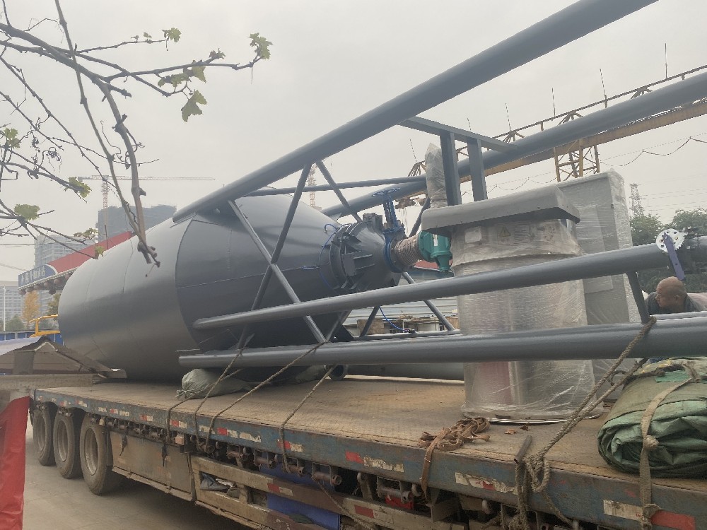 我公司中標蔚林化工集團40立方石灰投加係統